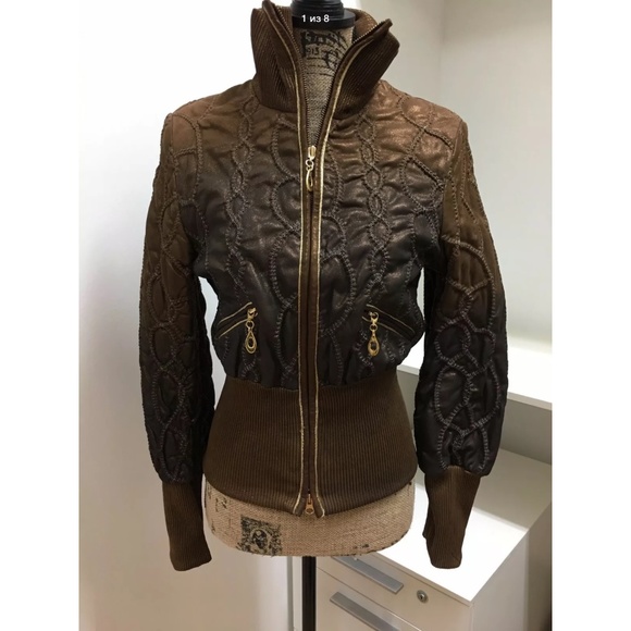 Gorgeous Lambskin Leatherluxury Jacket Size S